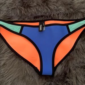 Triangl Poppy Bikini Bottoms Sea Spritz